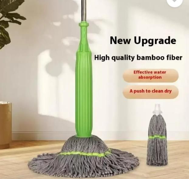 Self-Wringing Rotating Floor Cleaning Mop