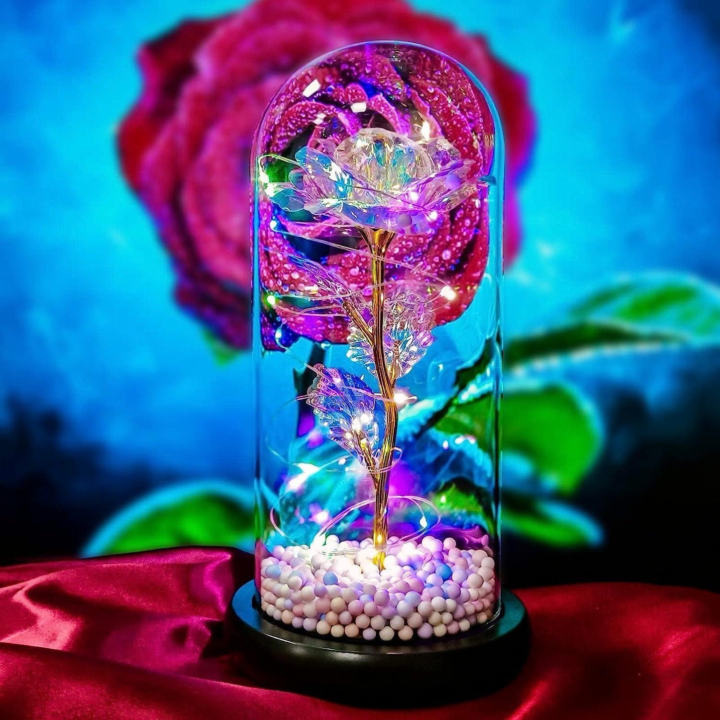 LED Decorative Rose Flower Light for Home