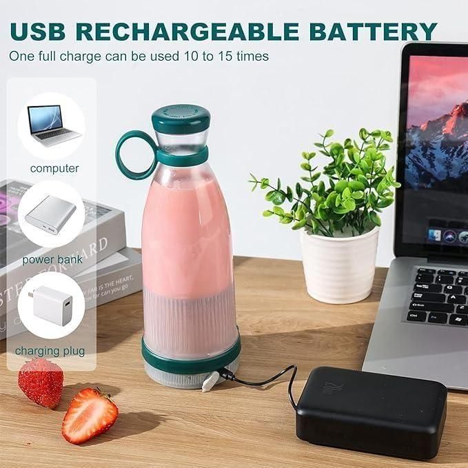 Portable Mini Juicer Blender for Travel Use