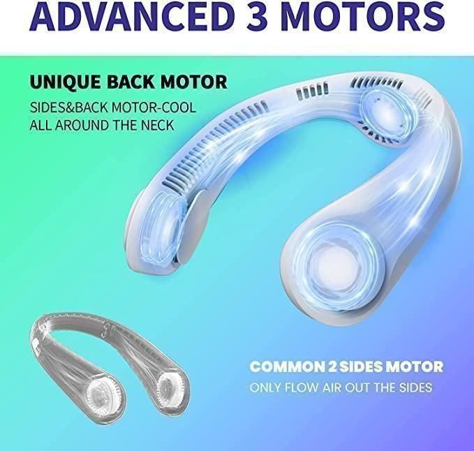 USB Rechargeable Clip Fan with 360° Rotation