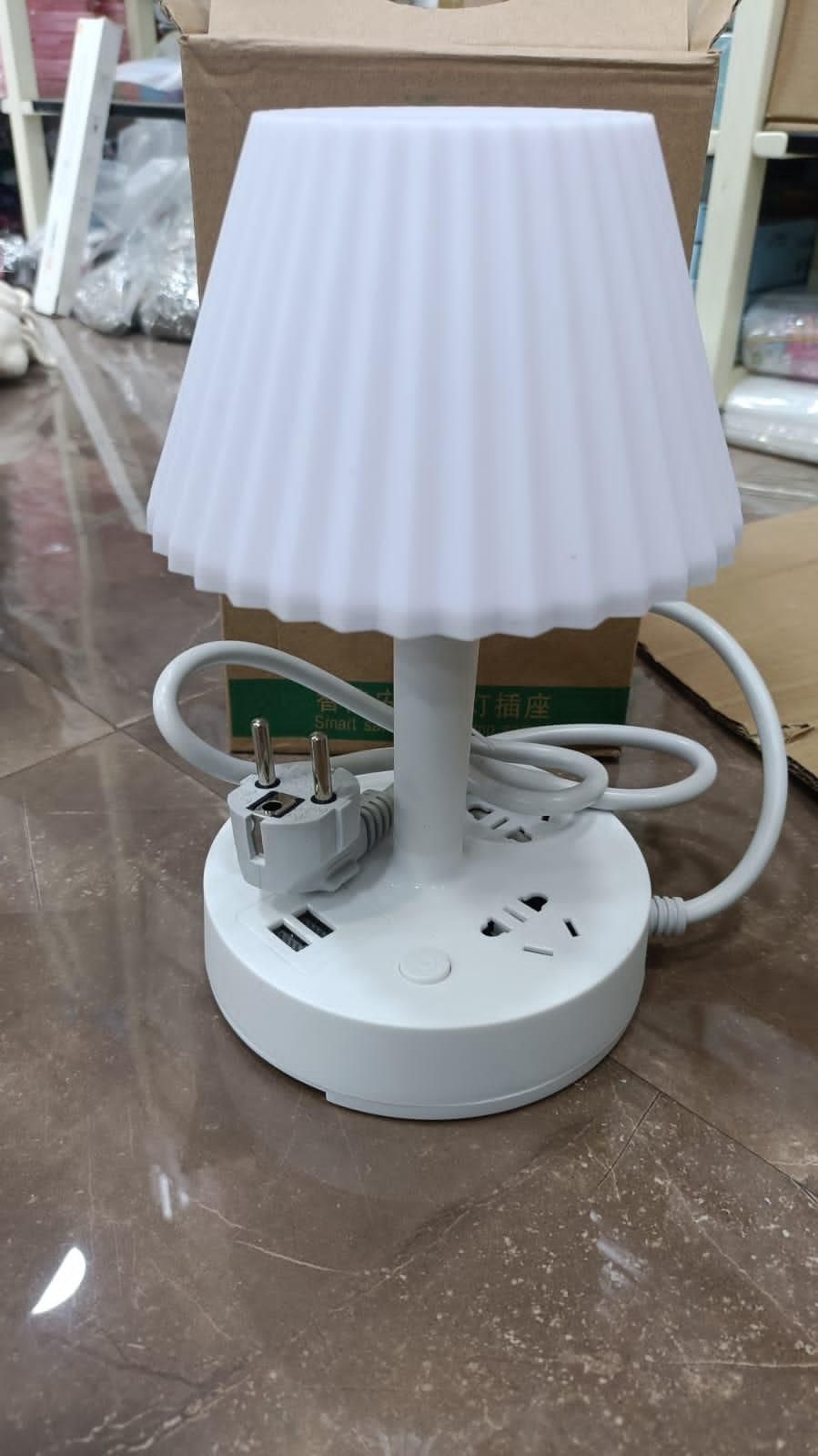 3-in-1 LED Table Lamp with Dimmable Light