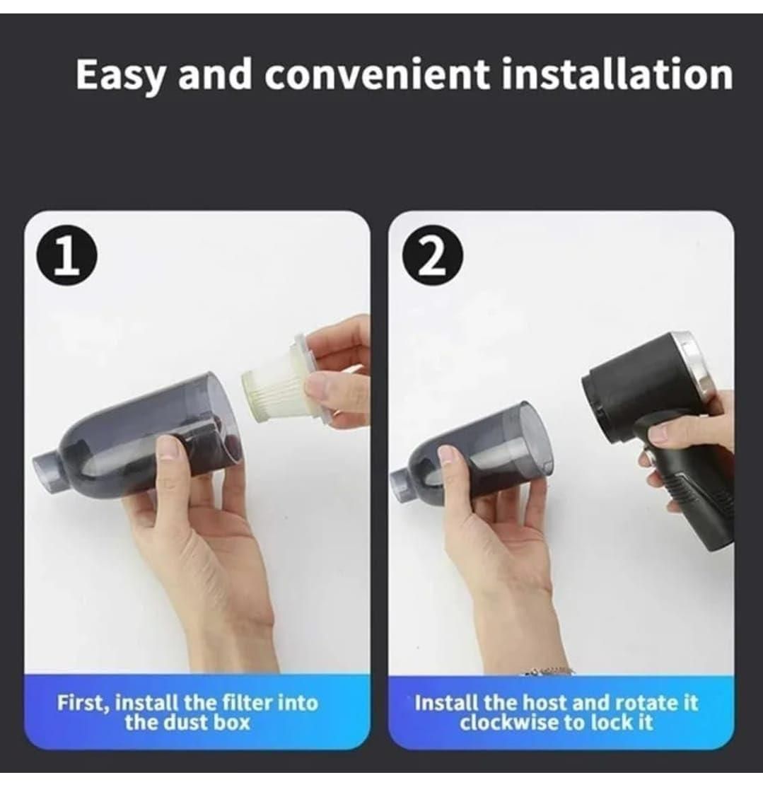 Portable & Wireless Mini Vacuum Cleaner