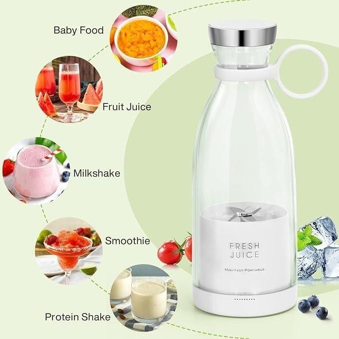 Portable Mini Juicer Blender for Travel Use