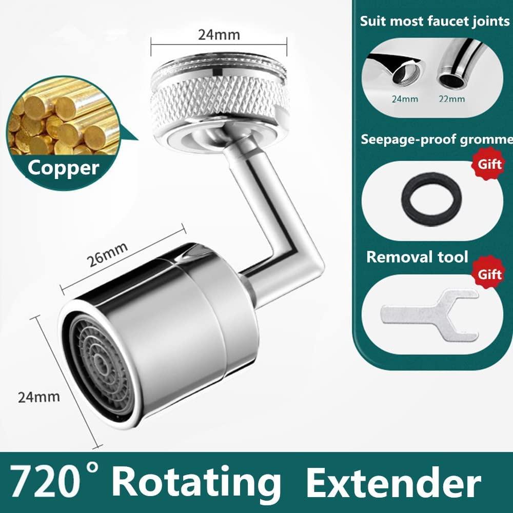 360° Rotatable Kitchen Faucet Filter Sprayer