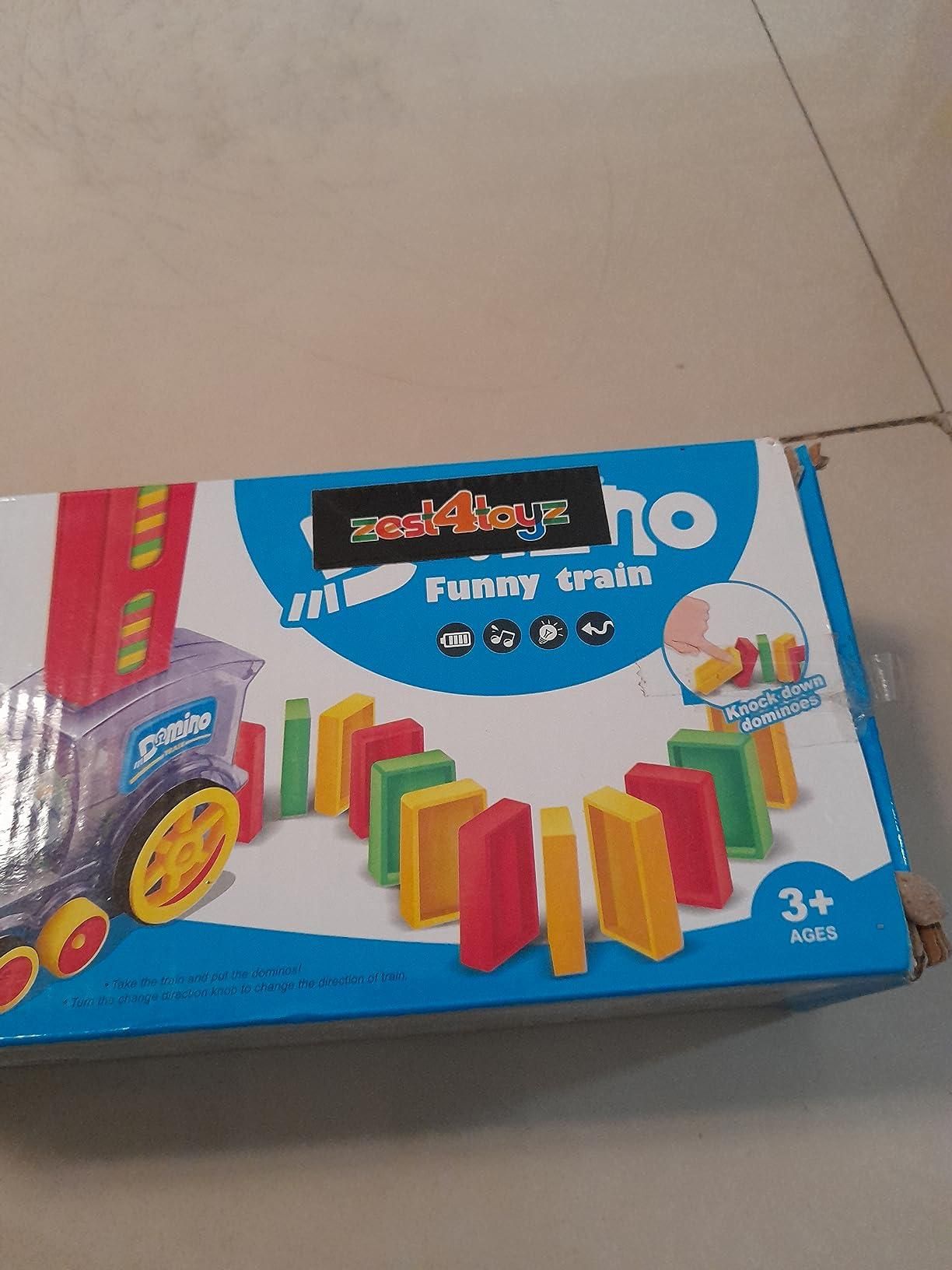 🚂 Domino Train Toy Set for Kids
