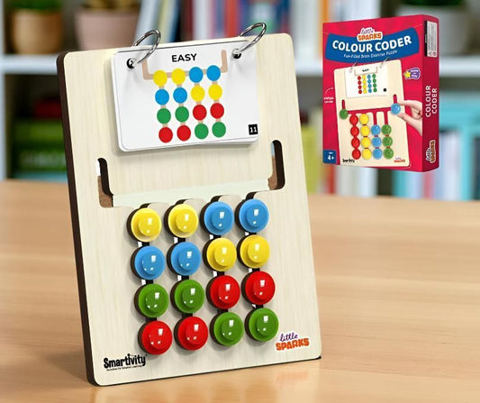 Slide Puzzle Game Color & Pattern Matching for Kids