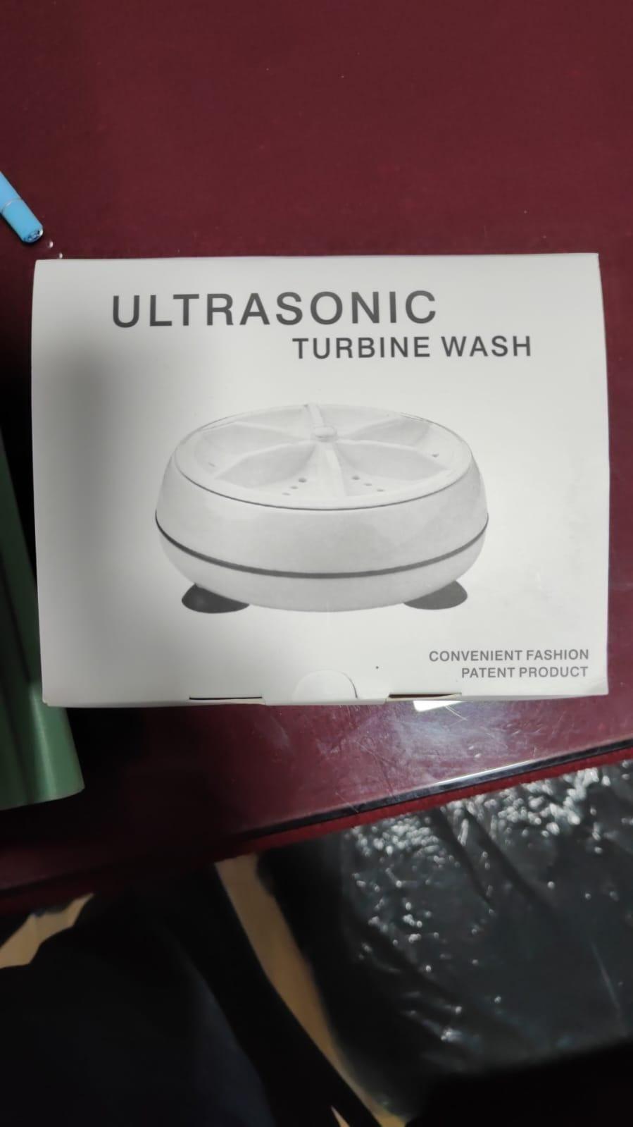 2-in-1 Mini Portable Ultrasonic Multipurpose Washer