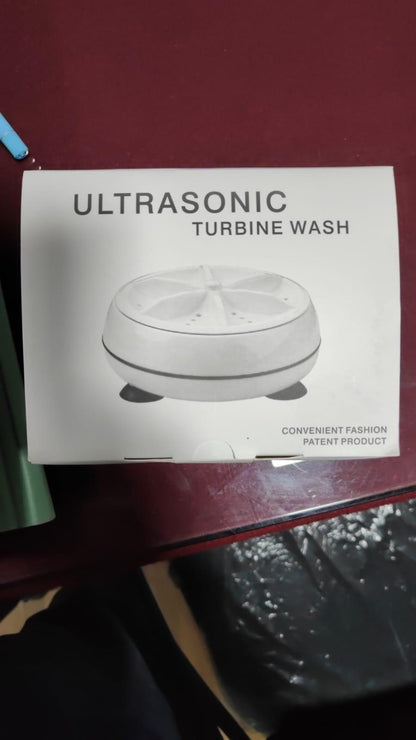 2-in-1 Mini Portable Ultrasonic Multipurpose Washer
