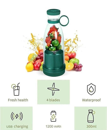 Portable Mini Juicer Blender for Travel Use