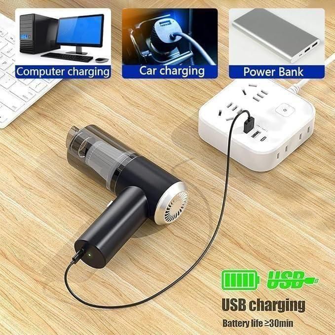 Portable & Wireless Mini Vacuum Cleaner