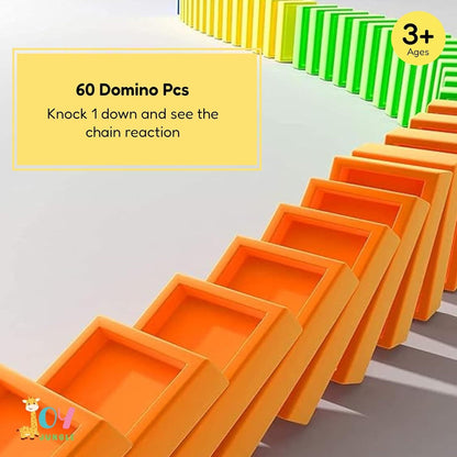 🚂 Domino Train Toy Set for Kids