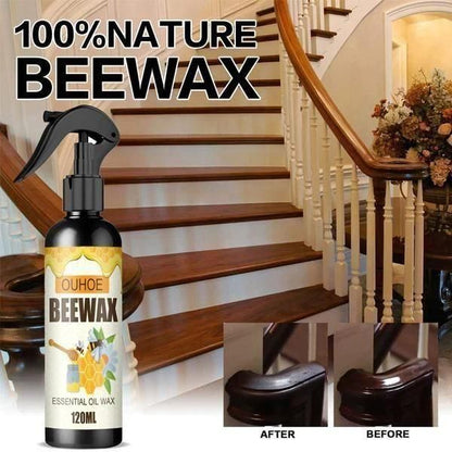 Natural Wood Polish & Cleaner Spray (Pack of 2)