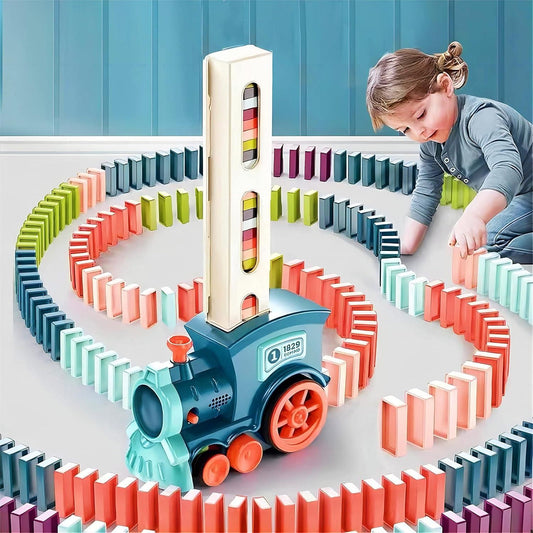 🚂 Domino Train Toy Set for Kids