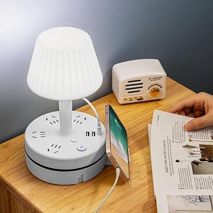 3-in-1 LED Table Lamp with Dimmable Light