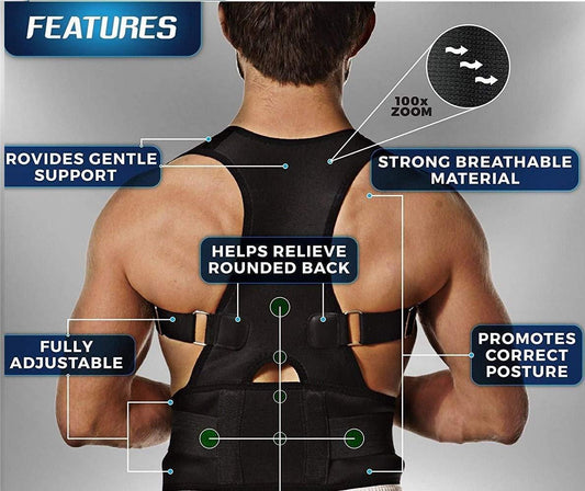Unisex Posture Corrector Belt for Back Support