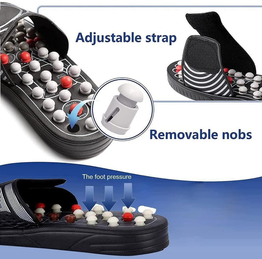 Acupressure and Magnetic Therapy Paduka Slipper